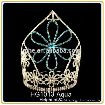 Rhinestone mariage tiaras mariage couronne en gros tiare perruque baguette mariage tiare coiffure